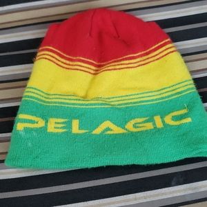 Rasta colored Pelagic Beanie